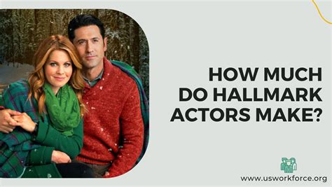 how much does a hallmark movie actor make